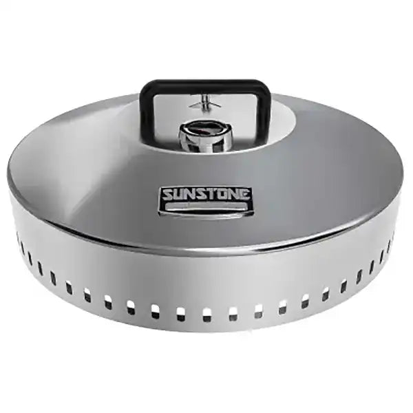 Sunstone 24" DIA. Large Hood w/Exhaust/Temperature Gauge SUN24PCBHOOD Barbecue Parts Depot