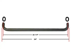 AOG 24-Inch Grill Hood Handle - 24-B-21 - Barbecue Parts Depot