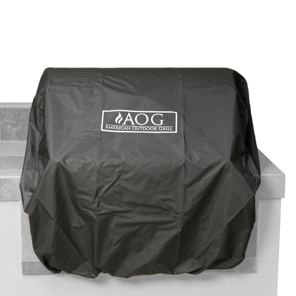 AOG 36" Built-in Grill Cover in use