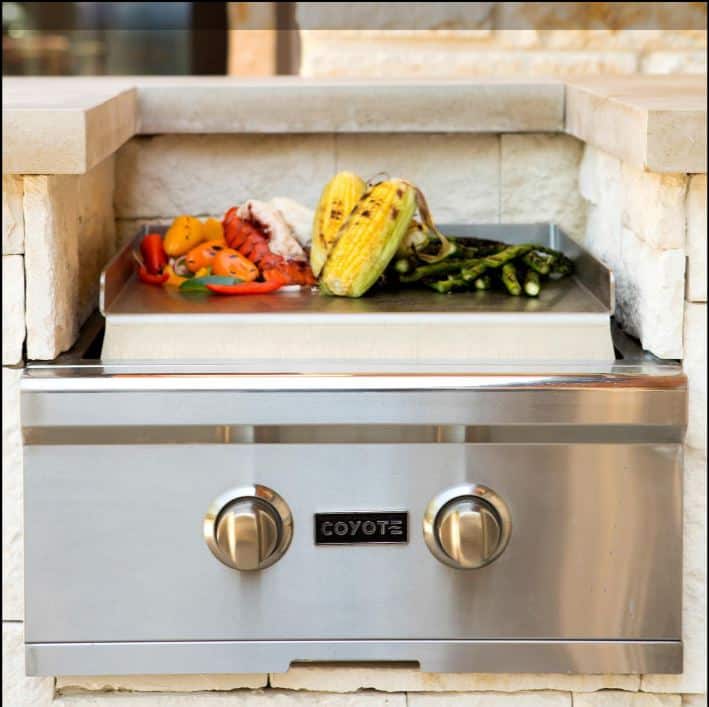 Coyote 19" Power Burner Teppanyaki Griddle