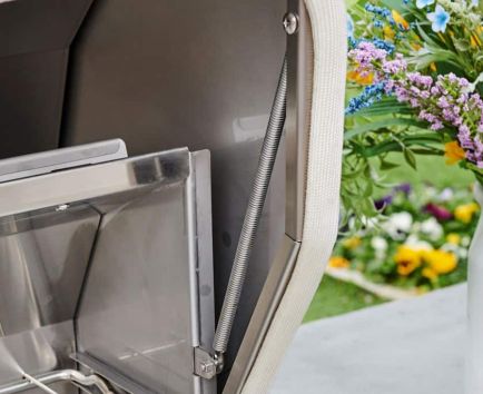 Coyote Pellet Grill Hood Spring – C1P00045 - Barbecue Parts Depot