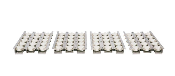 Coyote Set of 4 Ceramic Briquette – C1S(L)42 - CBRIQ42 - Barbecue Parts Depot