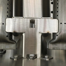 Delta Heat 32" Grill Crossover Bracket - installed