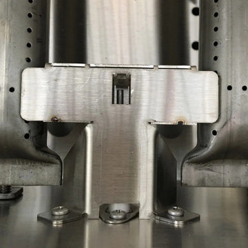Delta Heat 32" Grill Crossover Bracket - installed