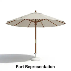Lion 9 ft. Dia Umbrella - L1647 - on stand