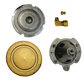 Lynx Side Burner Body & Cap Kit - Front View