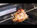 Blaze 32 Inch 4-Burner Gas Grill Rotisserie Kit Inuse Video