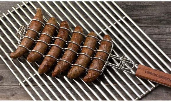 Bull Stainless Sausage Grilling Basket