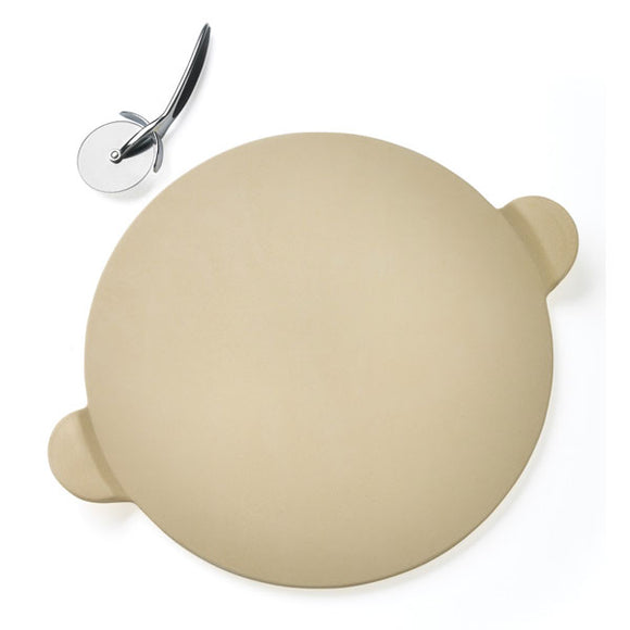 Napoleon PRO Pizza Stone With Pizza Wheel