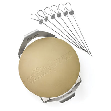 Napoleon PRO Pizza Stone With Skewers & Rack