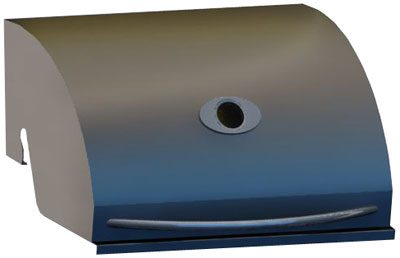 Cal Flame 3-Burner DS Grill Hood '07