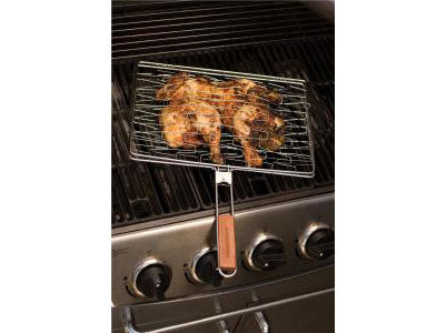 Bull Stainless Rectangle Flexi Grilling Basket