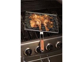 Bull Stainless Rectangle Flexi Grilling Basket
