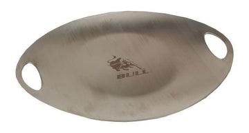 Bull Stainless Steel Serving Plate