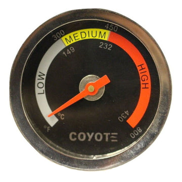 Coyote 28" Grill Hood Thermometer – C1000022