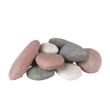 Real Fyre Assorted River Rocks - STN-10