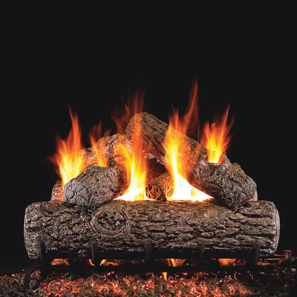 Peterson Real Fyre Vented Gas Log Set - Thumbnail 4