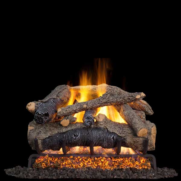 Real Fyre Charred Colonial Oak Log Set