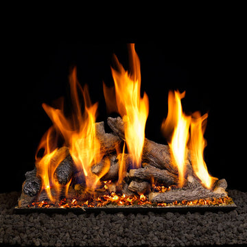 Real Fyre Shoreline Designer Oak Log Set (Logs Only)