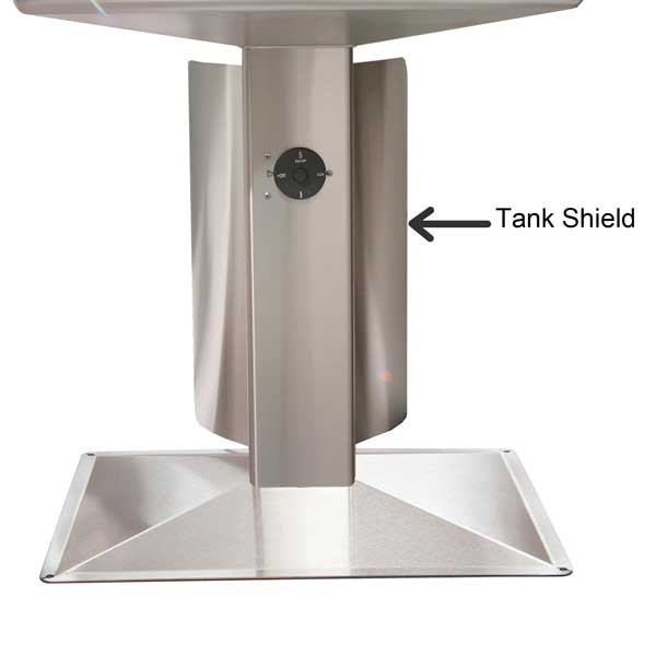 AOG Grill Patio Post Tank Shield - TH-PP-2