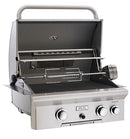 AOG 24" Grill Rotisserie Spit Rod w/Hex Tip - 24-B-33 - Inuse