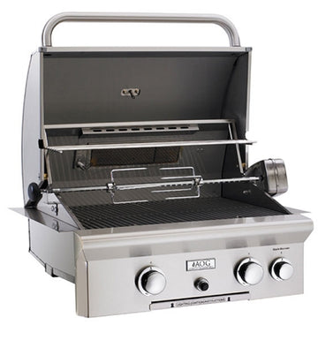 AOG 36" Rotisserie Spit Rod w/Square Tip