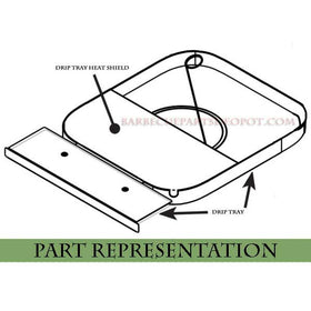 AOG Drip Tray Heat Shield - 24-B-44