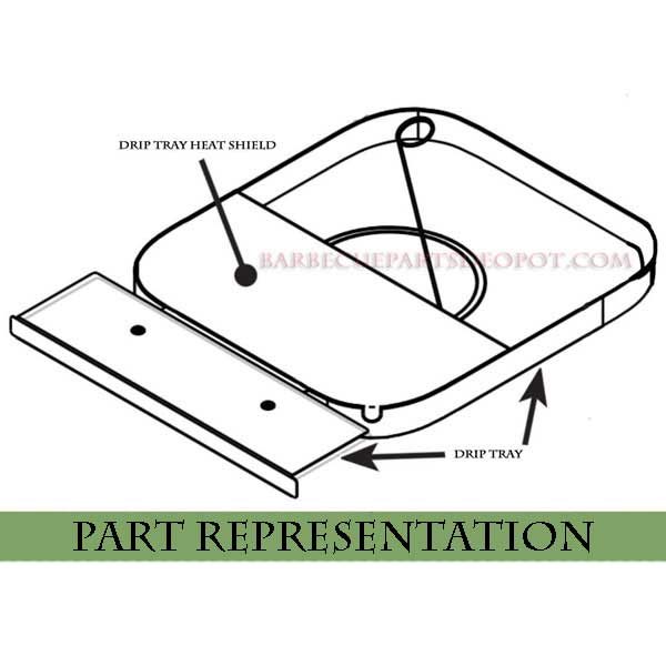 AOG Drip Tray Heat Shield - 24-B-44