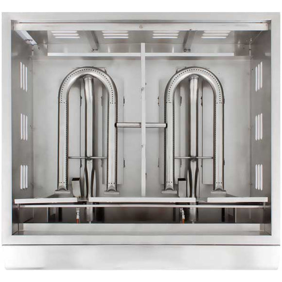 Blaze 30" LTE Griddle Burner - BLZ-Griddle-003 - In use - BLZ-Griddle-003