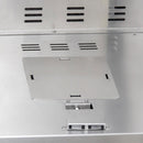 Blaze Stainless Steel LP Tank Hole Cover For Grill Carts - installed