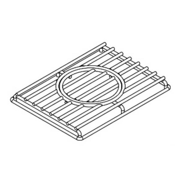 Blaze Professional Power Burner Cooking Grid - Angle View