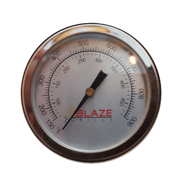 Blaze Temperature Gauge W/Numbers