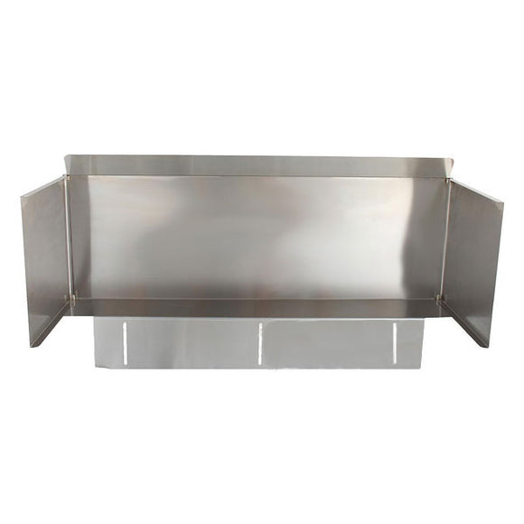 Blaze Traditional/LTE 5 Burner Wind Guard - BLZ-WG-40 - Front View