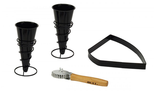 Bull Non-Stick Pizza Cone Kit - Thumbnail 2