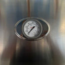 Cal Flame Grill Hood Thermometer With Bezel '07 - Front View