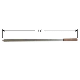 LA 34" Long Stainless Steel Kabob Skewer