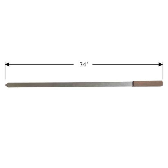 LA 34" Long Stainless Steel Kabob Skewer