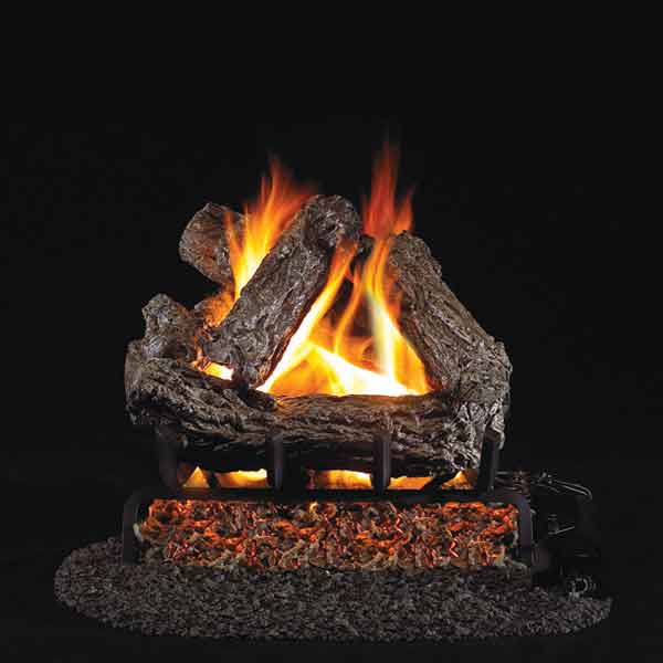 Real Fyre Rustic Oak Log Set (Logs Only)