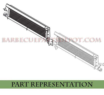 Fire Magic Echelon E1060 Left Back Burner Assembly