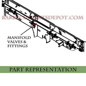 Fire Magic Echelon E1060 Manifold With Valves & Fittings - 51 & 71 Grill Series