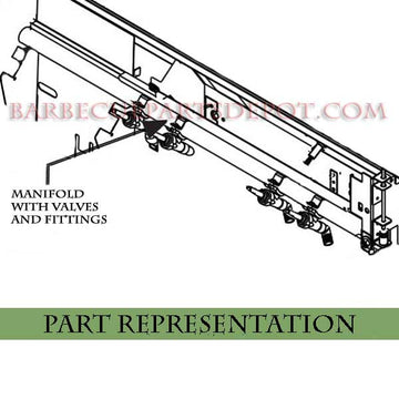 Fire Magic Echelon E1060 Built-In Grill Manifold
