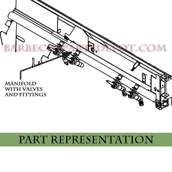 Fire Magic Echelon E1060 Built-In Grill Manifold