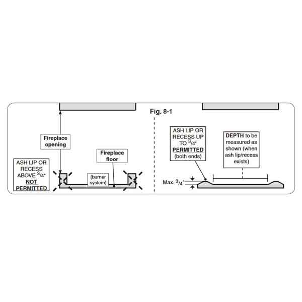 Real Fyre G22 See-Thru Glass Burner System - Remote & Hidden Control - Stainless Steel Front Panel