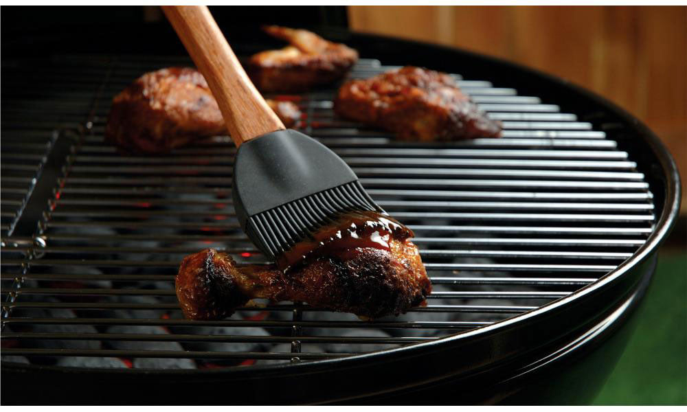 Ruby Basting Bull Rosewood Handle Basting Brush | Has Silicone Head