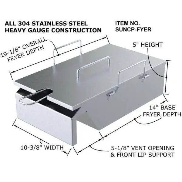  Sunstone Deep Fryer, Steamer & Boiler Grill Insert – SUNCP-FRYER