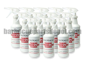 Fire Magic BBQ Cleaner with Foaming Trigger Bottles (12 Pack) - 3585-12