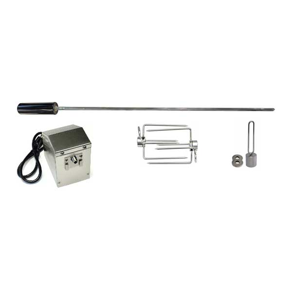 Twin Eagles Charcoal Grill Rotisserie Kit - Part Representation